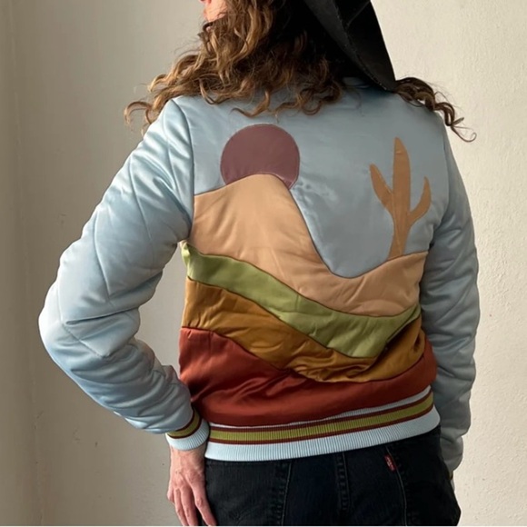 Classic Rock Couture retro bomber jacket. Size XL - Picture 2 of 8